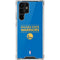 NBA Golden State Warriors Standard - Blue Galaxy S22 Ultra Clear Case