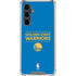 NBA Golden State Warriors Standard - Blue Galaxy S23 FE Clear Case