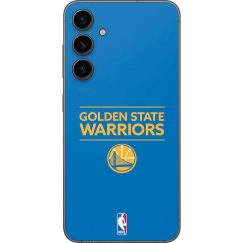 NBA Golden State Warriors Standard - Blue Galaxy S23 FE Skin