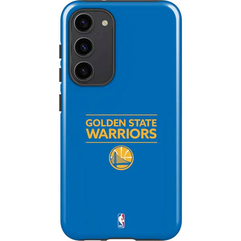 NBA Golden State Warriors Standard - Blue Galaxy S23 Plus Pro Case
