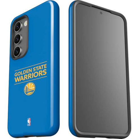 NBA Golden State Warriors Standard - Blue Galaxy S23 Plus Pro Case