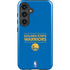 NBA Golden State Warriors Standard - Blue Galaxy S24 Impact Case
