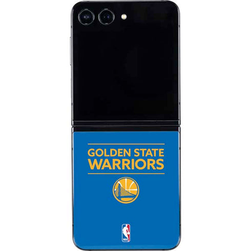 NBA Golden State Warriors Standard - Blue Galaxy Z Flip5 5G Skin