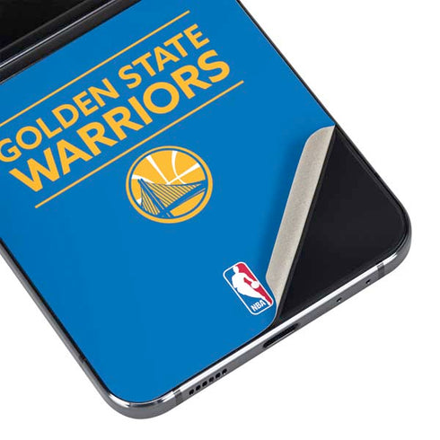 NBA Golden State Warriors Standard - Blue Galaxy Z Flip5 5G Skin