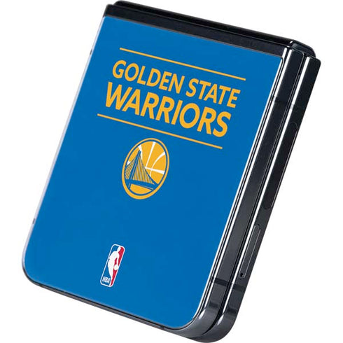 NBA Golden State Warriors Standard - Blue Galaxy Z Flip5 5G Skin