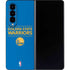 NBA Golden State Warriors Standard - Blue Galaxy Z Fold4 5G Skin