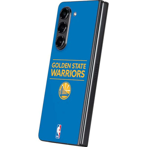 NBA Golden State Warriors Standard - Blue Galaxy Z Fold5 5G Skin