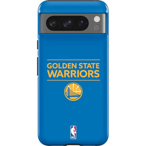NBA Golden State Warriors Standard - Blue Google Pixel 8 Pro Impact Case