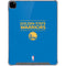 NBA Golden State Warriors Standard - Blue iPad Pro 12.9in (2020) Clear Case