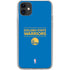 NBA Golden State Warriors Standard - Blue iPhone 11 Clear Case