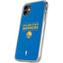 NBA Golden State Warriors Standard - Blue iPhone 11 Clear Case