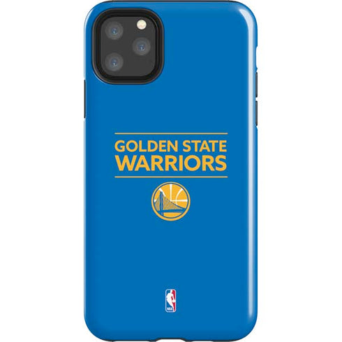 NBA Golden State Warriors Standard - Blue iPhone 11 Pro Max Impact Case