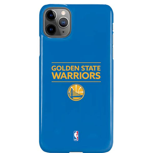 NBA Golden State Warriors Standard - Blue iPhone 11 Pro Max Lite Case