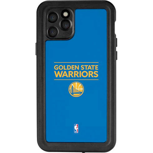 NBA Golden State Warriors Standard - Blue iPhone 11 Pro Waterproof Case