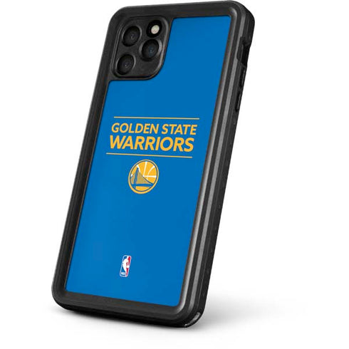 NBA Golden State Warriors Standard - Blue iPhone 11 Pro Waterproof Case