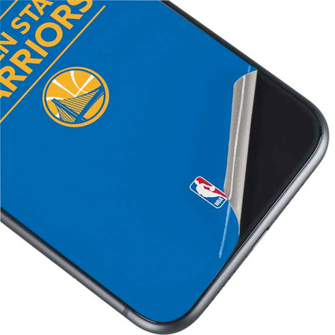 NBA Golden State Warriors Standard - Blue iPhone 11 Skin