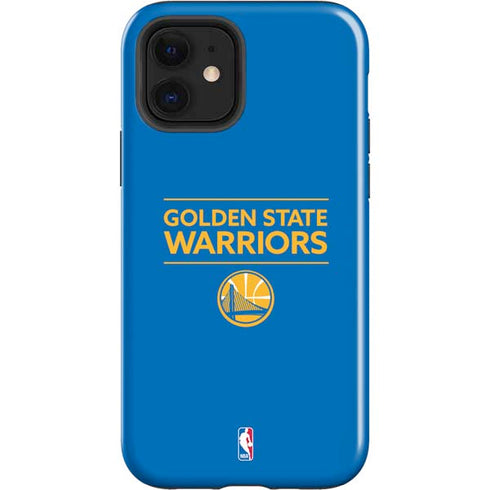 NBA Golden State Warriors Standard - Blue iPhone 12 Impact Case