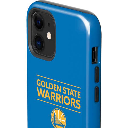 NBA Golden State Warriors Standard - Blue iPhone 12 Impact Case