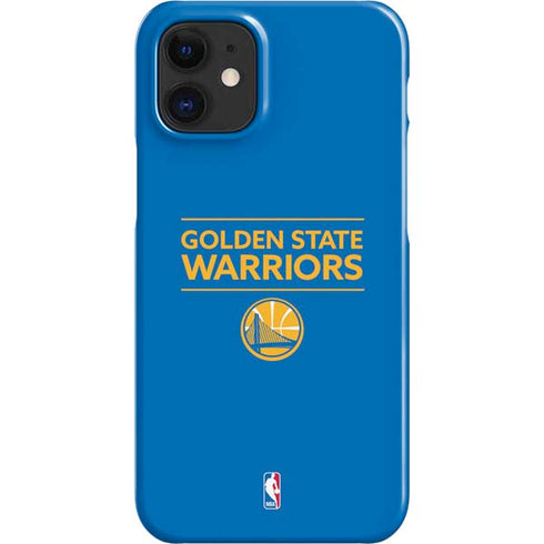 NBA Golden State Warriors Standard - Blue iPhone 12 Mini Lite Case