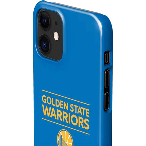 NBA Golden State Warriors Standard - Blue iPhone 12 Mini Lite Case