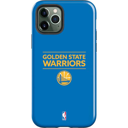 NBA Golden State Warriors Standard - Blue iPhone 12 Pro Impact Case