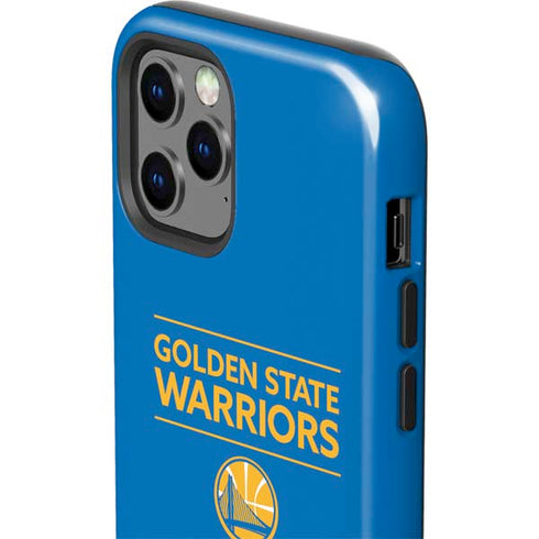 NBA Golden State Warriors Standard - Blue iPhone 12 Pro Max Impact Case