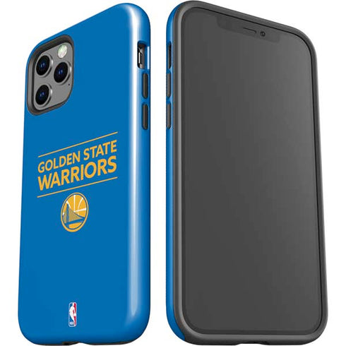 NBA Golden State Warriors Standard - Blue iPhone 12 Pro Max Impact Case
