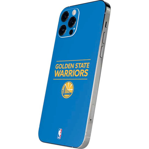 NBA Golden State Warriors Standard - Blue iPhone 12 Pro Skin