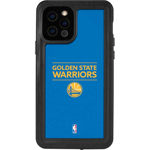 NBA Golden State Warriors Standard - Blue iPhone 12 Pro Waterproof Case