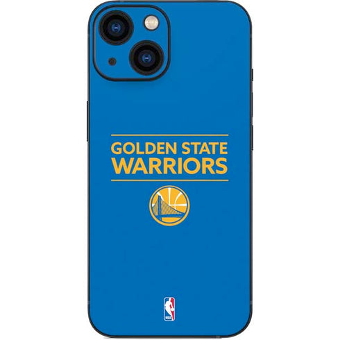 NBA Golden State Warriors Standard - Blue iPhone 13 Mini Skin