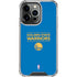 NBA Golden State Warriors Standard - Blue iPhone 13 Pro Clear Case