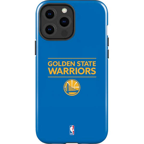 NBA Golden State Warriors Standard - Blue iPhone 13 Pro Max Impact Case
