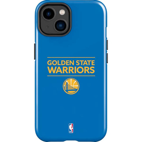 NBA Golden State Warriors Standard - Blue iPhone 14 Plus Impact Case