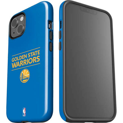 NBA Golden State Warriors Standard - Blue iPhone 14 Plus Impact Case