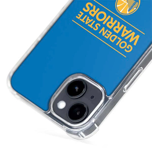 NBA Golden State Warriors Standard - Blue iPhone 15 Plus MagSafe Case