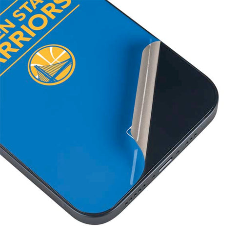 NBA Golden State Warriors Standard - Blue iPhone 15 Plus Skin
