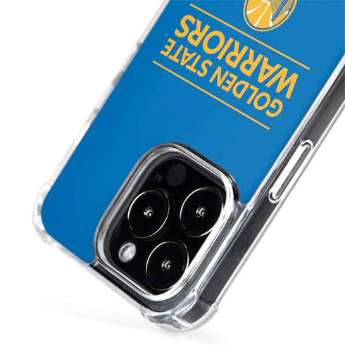 NBA Golden State Warriors Standard - Blue iPhone 15 Pro Max MagSafe Case