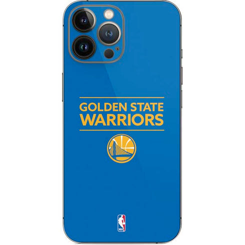 NBA Golden State Warriors Standard - Blue iPhone 14 Pro Max Skin