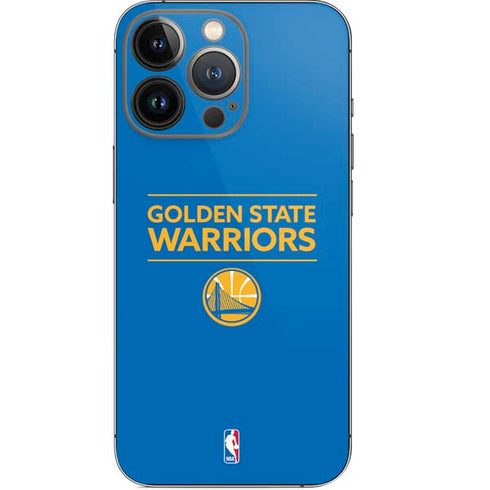 NBA Golden State Warriors Standard - Blue iPhone 14 Pro Skin