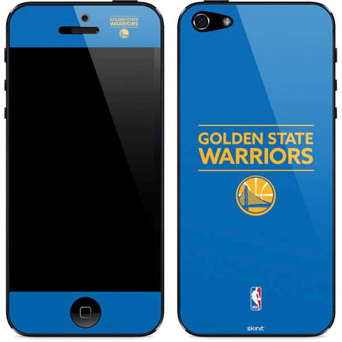 NBA Golden State Warriors Standard - Blue iPhone 5/5s/5SE Skin