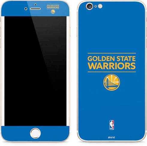 NBA Golden State Warriors Standard - Blue iPhone 6/6s Plus Skin