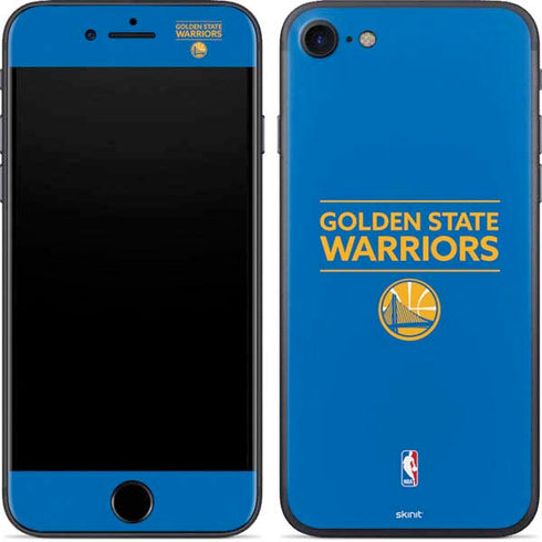 NBA Golden State Warriors Standard - Blue iPhone 7 Skin