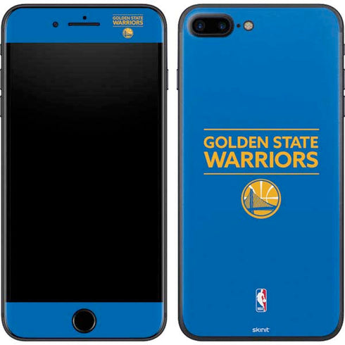 NBA Golden State Warriors Standard - Blue iPhone 8 Plus Skin