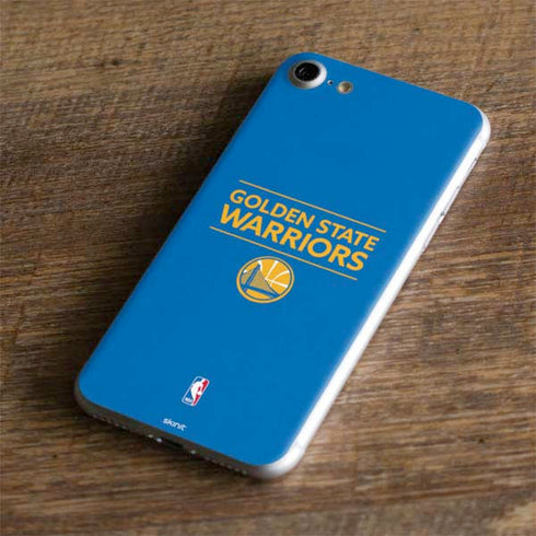 NBA Golden State Warriors Standard - Blue iPhone 8 Skin