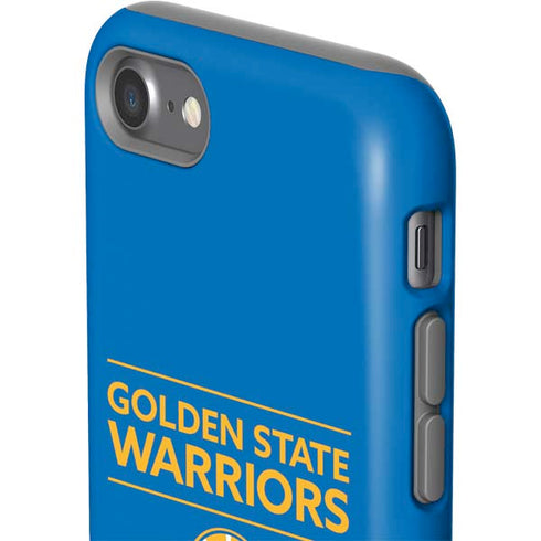 NBA Golden State Warriors Standard - Blue iPhone SE (2nd & 3rd Gen) Pro Case