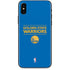 NBA Golden State Warriors Standard - Blue iPhone X Skin