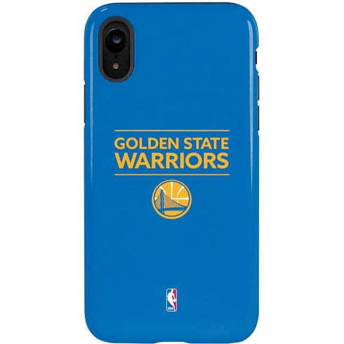 NBA Golden State Warriors Standard - Blue iPhone XR Pro Case