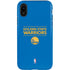 NBA Golden State Warriors Standard - Blue iPhone XR Pro Case