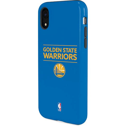 NBA Golden State Warriors Standard - Blue iPhone XR Pro Case