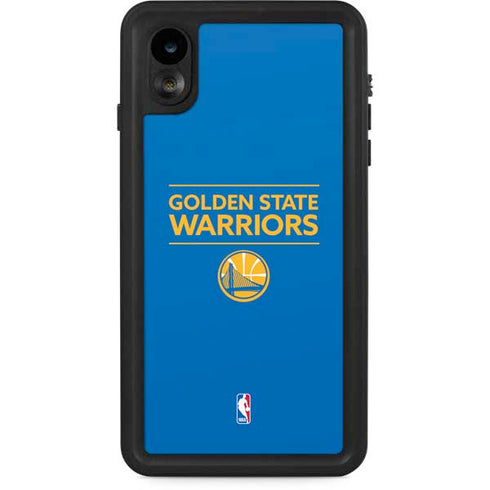 NBA Golden State Warriors Standard - Blue iPhone XR Waterproof Case